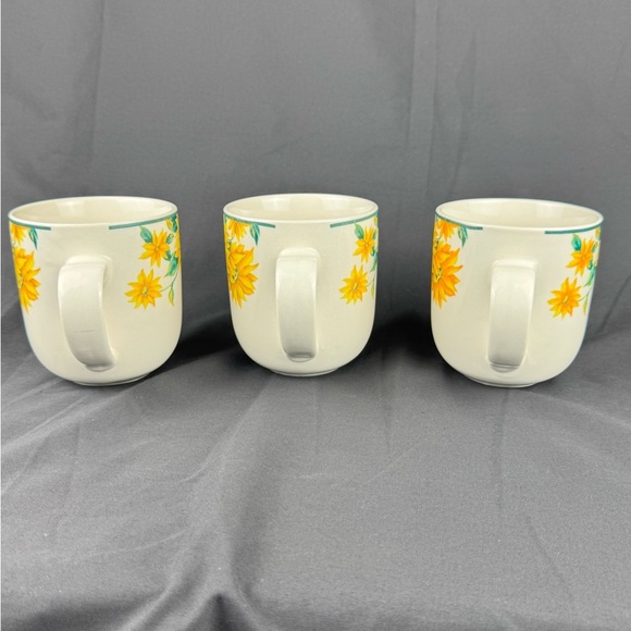 Thomson Pottery 5x Sunflower Ceramic Mugs - Picture 10 of 14